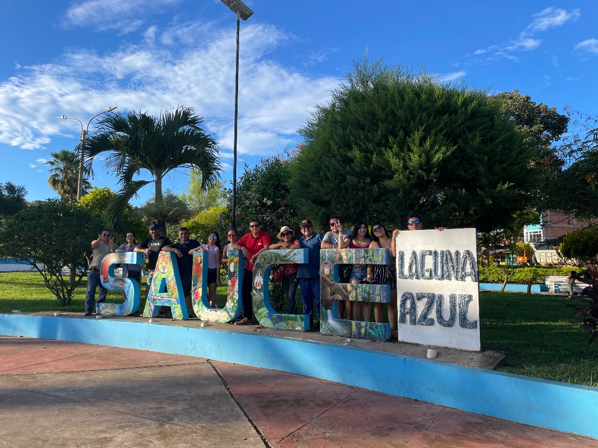 Laguna Azul con Antonio 