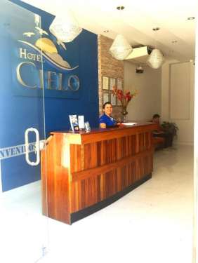 Recepcion del Hotel Cielo en Tarapoto