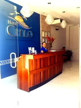 Recepcion del Hotel Cielo en Tarapoto