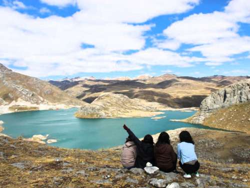 viaja en grupo a la Cordillera de la viuda