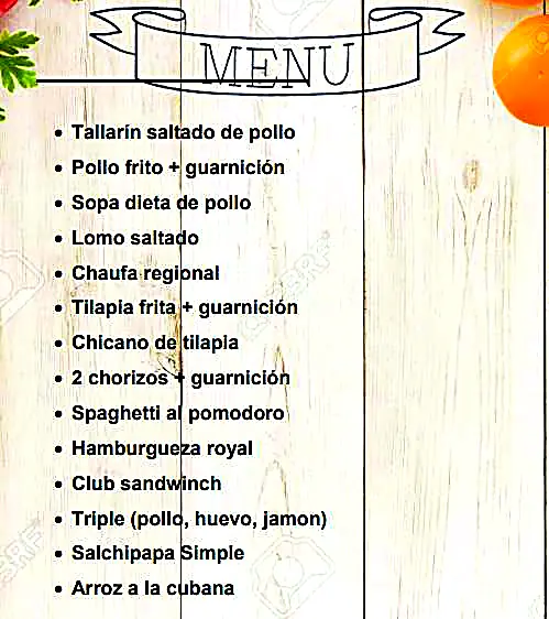 Almuerzo en Tarapoto.