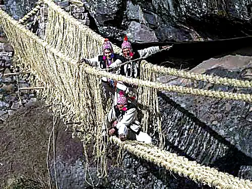 Descubre el último puente Inca de Q'eswachaka