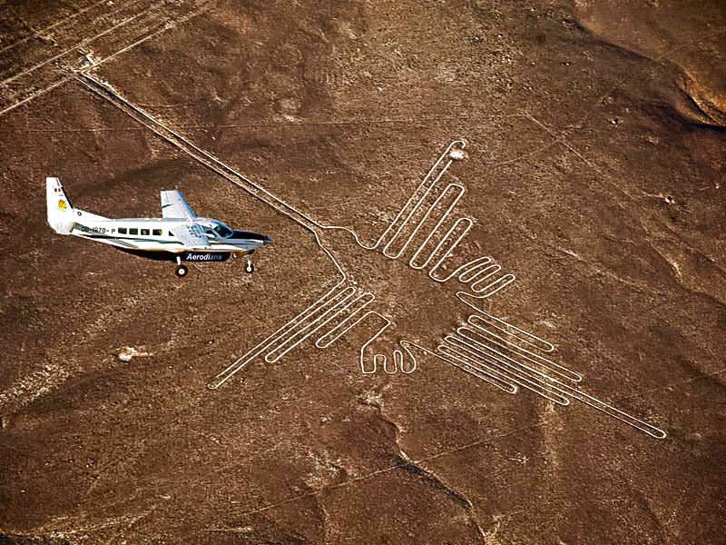 Tour Nasca terrestre  +  Tour Nasca sobrevuelo