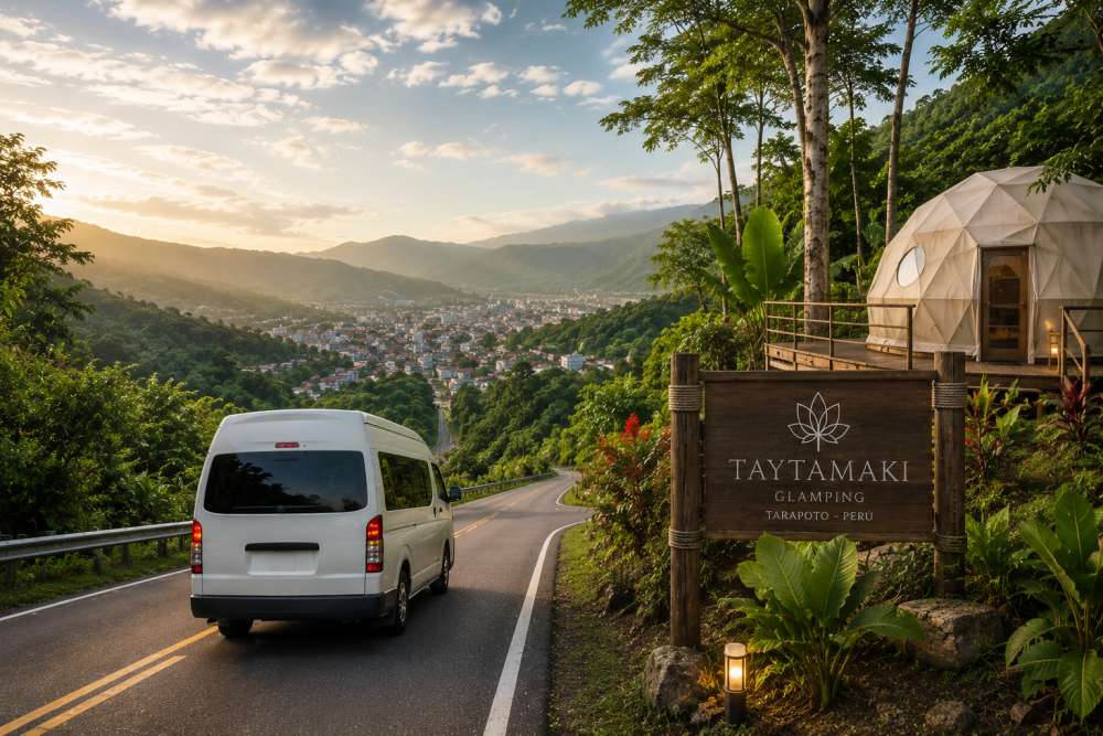 Traslado Glamping Taytamaki – Tarapoto