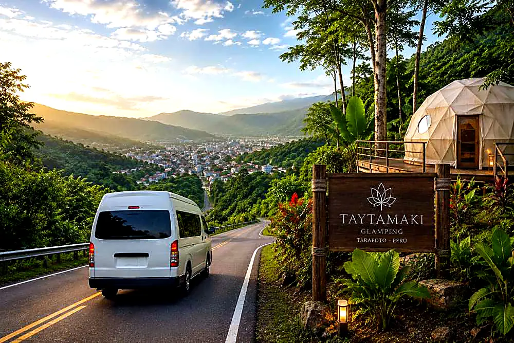 Traslado Glamping Taytamaki – Tarapoto
