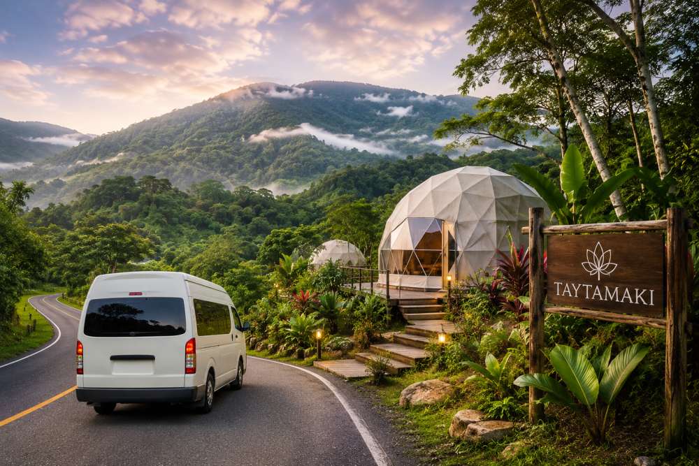 Traslado Tarapoto – Glamping Taytamaki